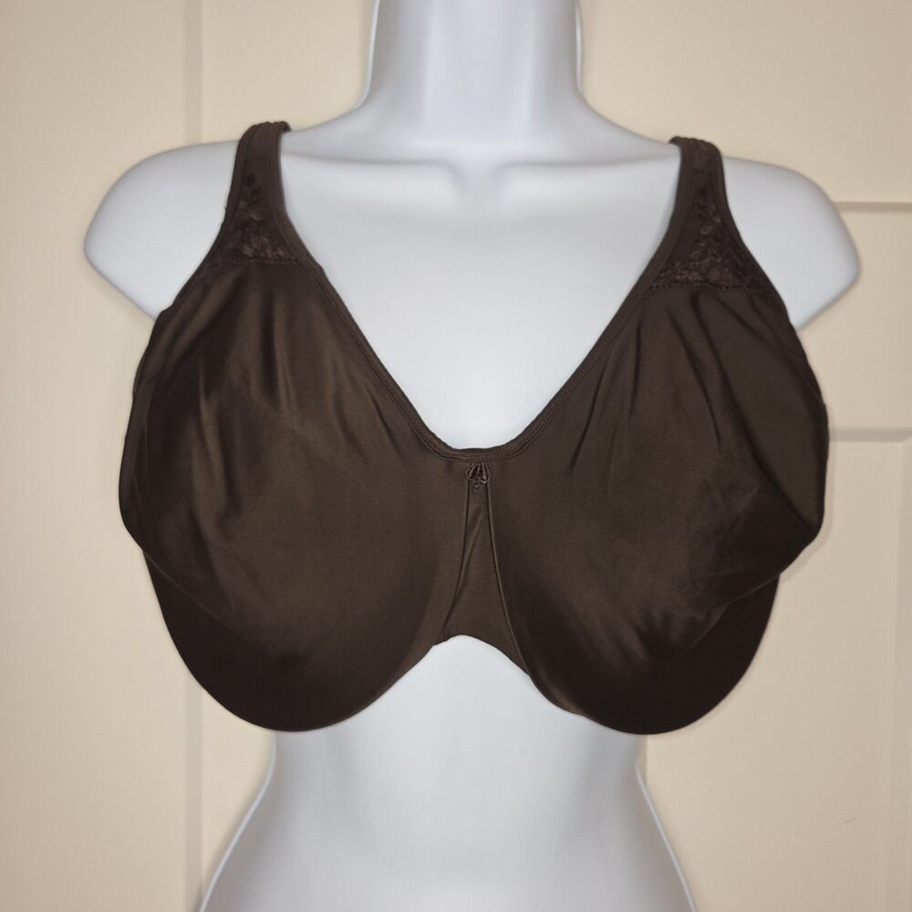 Bali Passion for Comfort Underwire Minimizer Bra 3385 Espresso Brown 36DDD